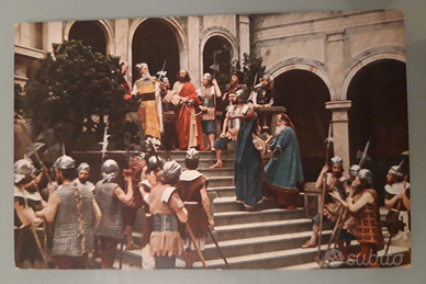 Cartolina la passione di Cristo- oberammergau 1922