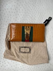 Portafoglio coccodrillo NUOVO GUCCI