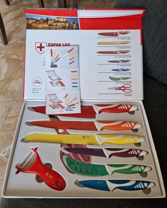 Set coltelli Super Lux Swiss