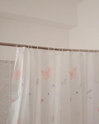 Bastone e tenda doccia 