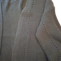 Cardigan donna oversize a coste mezza stagione