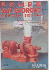 Opuscolo pubblicitario meccaniche S. Giorgio Genov