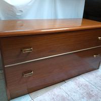 Consolle bassa a 2 cassetti