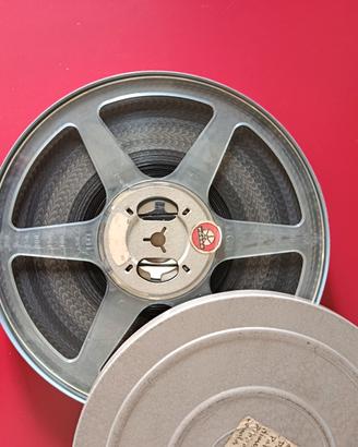 Bobina cinema vintage 8mm pellicola originale