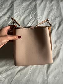 Borsa a tracolla rosa