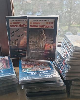 collana di DVD la grande storia Dell uomo 