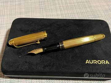 Stilografica Aurora 88 Millerighe Oro