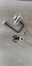 Set Ikea portarotolo di carta igienica e appendino