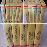 Stock 16 videocassette film celebri Agatha Christi