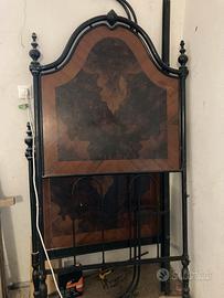 Letto in ferro e ghisa