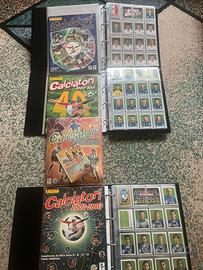 Set completi album e figurine calciatori panini