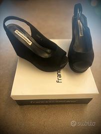 Scarpa con tacco/zeppa da donna