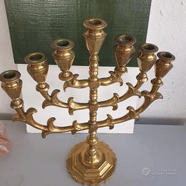 candelabro ottone 
