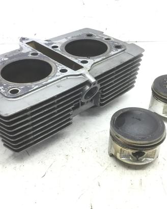 SUZUKI GS 500 CILINDRO E PISTONI MOTORE CILINDRI 2