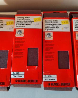 Nastri abrasivi Black & Decker