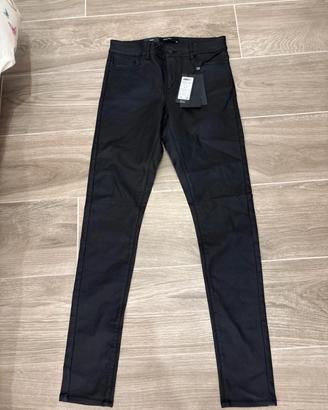 pantaloni donna simil pelle tg M