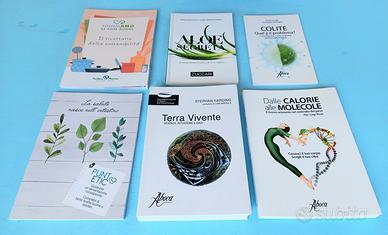 6 Libri alimentazione salute ALOE intestino Colite