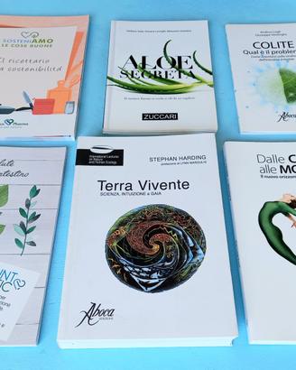 6 Libri alimentazione salute ALOE intestino Colite