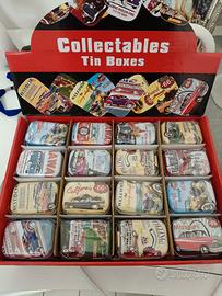 Scatolina in latta vintage auto d’epoca – mini tin