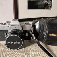 MINOLTA SRT 101 con obiettivo 50 mm 1:1,7 Rokkor