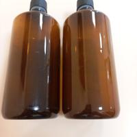 2 bottiglie flaconi vuoti da 1 litro ciascuno 