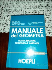 Manuale del geometra Hoepli 24 esima edizione