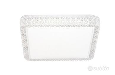 Plafoniera diamond led da parete o soffitto 40x40