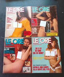 4 riviste le ore della settimana anno 1972 