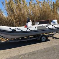 Gommone predator work con Honda 40cv+carrello