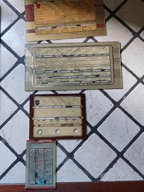 vetri per radio vintage