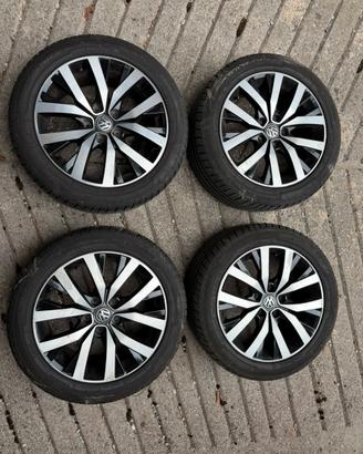 Cerchi da 18 Volkswagen con gomme nuove