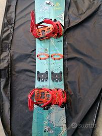 Splitboard Jones Solution Woman 152 - kit completo