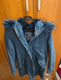 Giacca in jeans con cappuccio