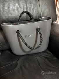 Borsa O Bag grigio antracite