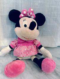 Peluche piccoli Minnie Vestito Rosa/Giallo