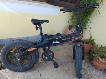  Bici elettrica cross usata pochissimo