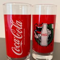 Bicchieri e tazza Coca Cola