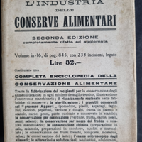 Conserve alimentari, libro vintage