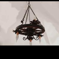 Lampadario e applique artigianali