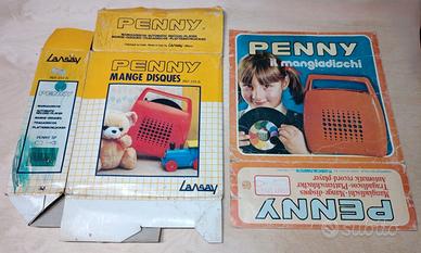 Mangiadischi Penny anni 70 solo box