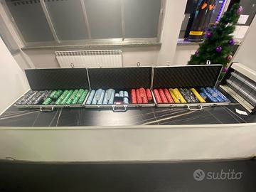 Fiches in ceramica juego