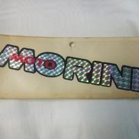 Moto Morini adesivo rifrangente anni 70-80