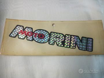 Moto Morini adesivo rifrangente anni 70-80
