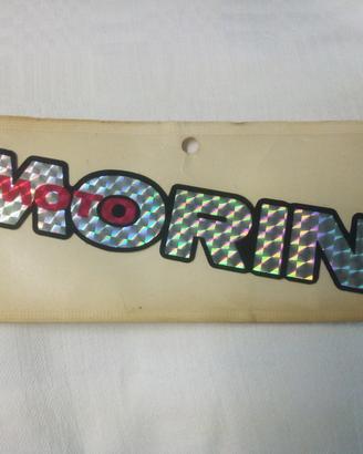 Moto Morini adesivo rifrangente anni 70-80
