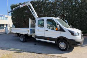 FORD TRANSIT DOPPIA CABINA  , GRU BONFIGLIOLI 2300