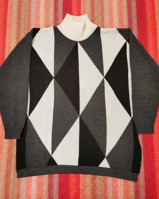 maglione lupetto donna