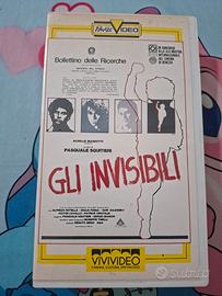 VHS Gli Invisibili-(1988)-Pasquale Squitieri -RARA