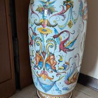 Vaso da Terra Maiolica Dipinta a Mano