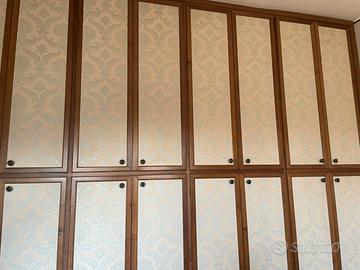 armadio tutto legno fatto a mano da un artigiano