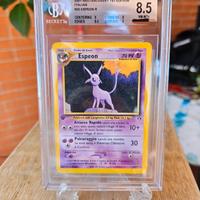 Carta pokemon espeon Prima 1ed. bgs 8.5 rara neo d